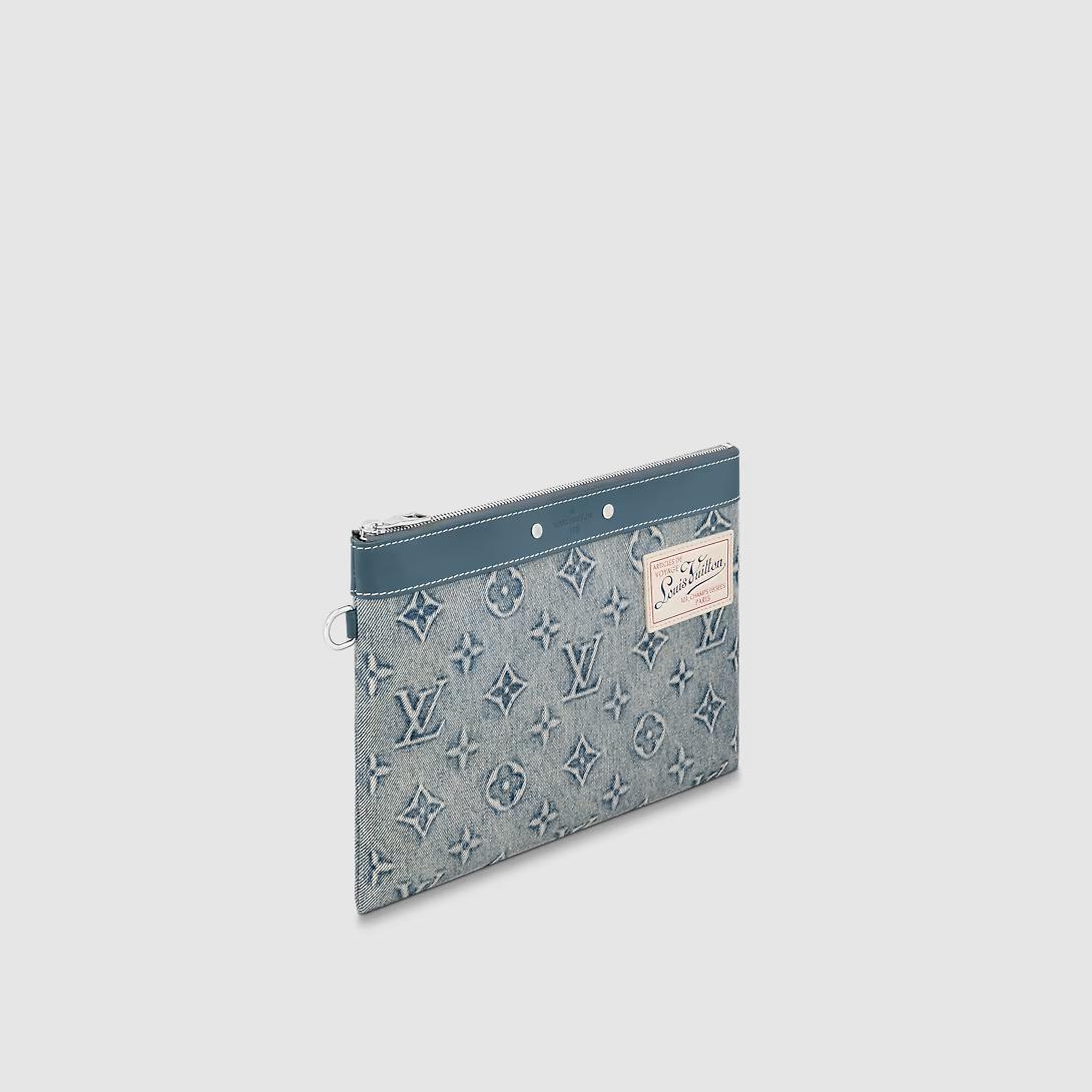 Túi Louis Vuitton Pochette To-Go Nam Xanh Dương